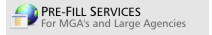 Pre-Fill Services & Products, MGA and Large Agencies